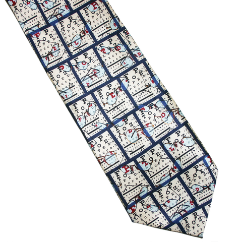 EYE CHART NECKTIE