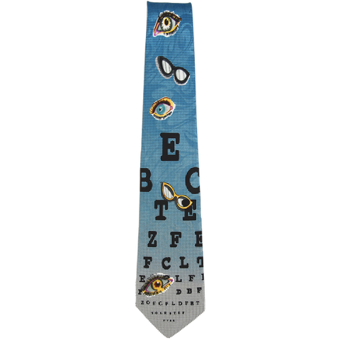 SNELLEN LETTER NECKTIE