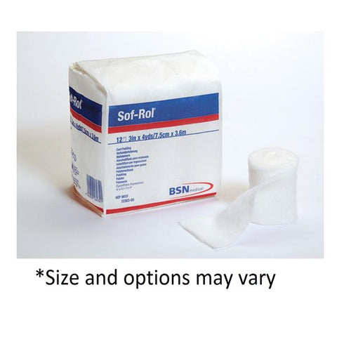 BSN Medical, Inc Padding Cast Sof-Rol Needle-Loomed Rayon 6"x4yd Roll Limb LF White 6/Bg, 6 BG/CA - 9036