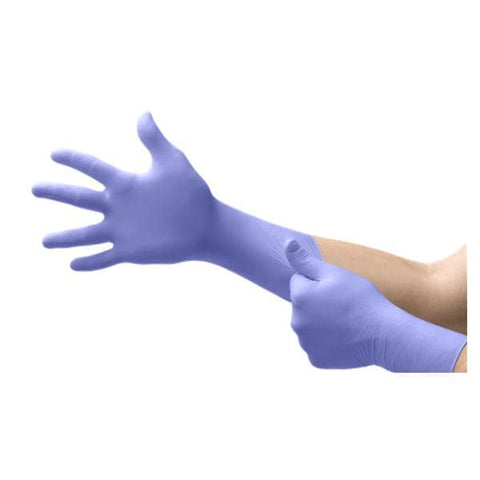 Microflex Inc Gloves Exam Supreno EC Powder-Free Nitrile Latex-Free XX Large Blue 50/Bx, 10 BX/CA - SEC-375-XXL