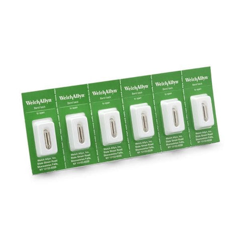 Welch Lamp Replacement HPX f/ Oto/Illumninator/Trnslmntr/Tng Hldr Halogen 3.5v Each, 6 Each/CA - Allyn - 03100-U6