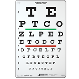 SNELLEN LETTER LINEAR-SPACED DISTANCE CHART