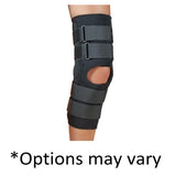 Hely & Weber Brace Orthosis Knapp Knee Kuhl Neoprene Black Size 16" Small Each - 5658-BLK-S