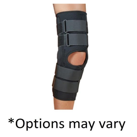 Hely & Weber Brace Orthosis Knapp Knee Kuhl Neoprene Black Size 16" Small Each - 5658-BLK-S