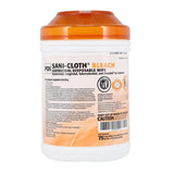 PDI Professional Disposables Disinfectant Surface Wipe Sani-Cloth Bl Each Large Canister 75/Cn, 12 CN/CA - P54072