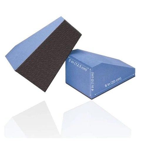 Core Products Block Positioning Adult Pelvic/Sacral Foam Blue Pair - PRO-930