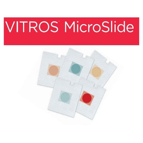 Ortho Clinical Diagnostics Vitros Microslide BUN: Blood Urea Nitrogen Reagent Test 5x60 Count 5x60/Bx - 8102204