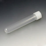 Globe Scientific Test Tube with Attached Screw Cap, 16 x 100mm (12mL), PP, 100 of Re-Sealable Bag, 10 Bags of Case - GS-6180