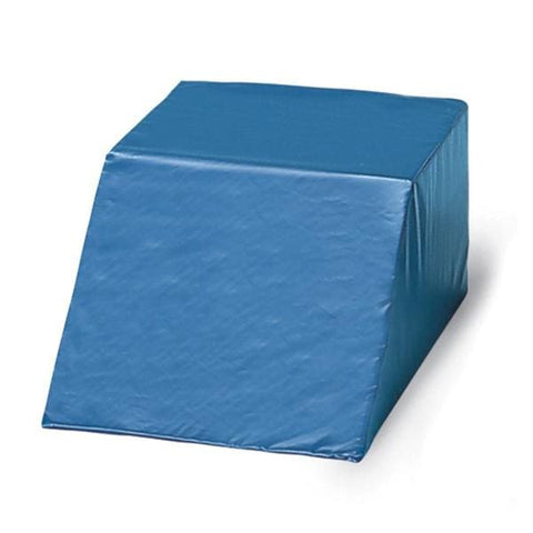 Hausmann Industries Cube Positioning 40 Degree Edge Medium Blue Vinyl Cover Firm Support Each - 39