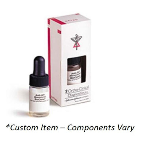 Ortho Diag Systems Inc BioClone Blood Typing Antibody D Reagent 15x10mL 15/bx - 717380