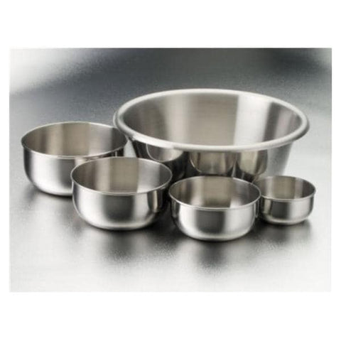 Dukal Corporation Bowl Sponge 3/8qt Stainless Steel 2x4-1/2" Silver Each, 24 Each/BX - 4248