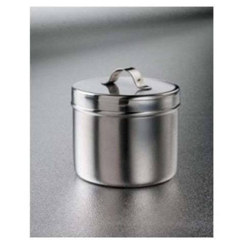 Dukal Corporation Jar Ointment 3x2-1/2" 8oz Silver Stainless Steel Each, 12 Each/BX - 4238
