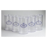 Dukal Corporation Jar Sundry 6x4" Clear Plastic 5/Set - 4011