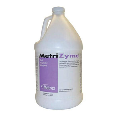 Metrex/TotalCare Detergent Dual Enzymatic Metrizyme 1 Gallon Mint Each, 4 Each/CA - 36800