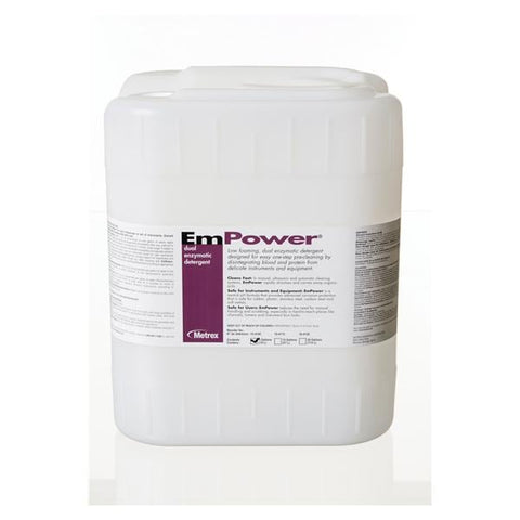 Metrex/TotalCare Detergent Pre-Cleaner Low Foaming EmPower Bottle 5 Gallon Breeze Each - 18537