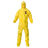 Kimberly Clark Professional Coverall Protective Kleenguard A70 Disposable X-Large Yellow 12/Ca - 684
