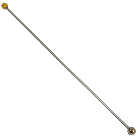 DOUBLE ENDED BRASS WOLFF WAND