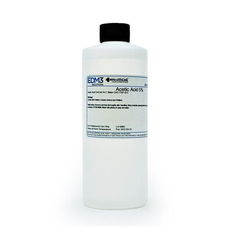 EDML, LLC Acetic Acid Reagent 5% 16oz Each - 400450