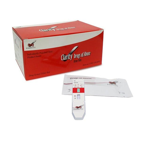 Diagnostic Test Group Clarity Tricyclic Antidepressant Test Kit CLIA Waived 25/Bx - CD-DTC-114