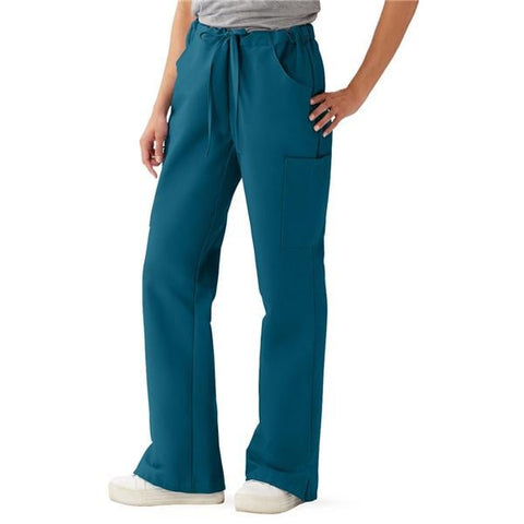 ComfortEase by Medline Pant Scrub 8865 Unisex Large Caribbean Blue Each - 8865JCBL