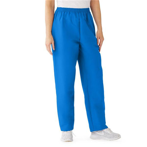 ComfortEase by Medline Scrub Pant 8850 Womens Medium Royal Blue Each - 8850JRLM