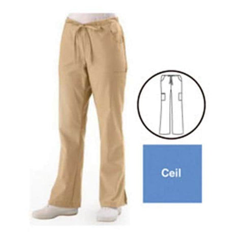 ComfortEase by Medline Pant Scrub 8865 Unisex Large Tall Ceil Blue Each - 8865JTHLT