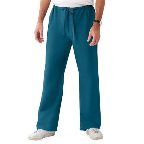 ComfortEase by Medline Pant Scrub 65% Polyester / 35% Cotton Unisex CrbnBl XS Reversible Pckt Each - 900JCBXS-CM