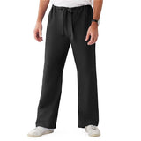 ComfortEase by Medline Pant Scrub 65% Polyester / 35% Cotton Unisex Black Large Reversible 1 Pocket Each - 900DKWL-CM