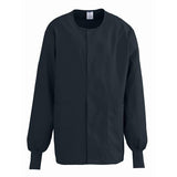 ComfortEase by Medline Jacket Warm-Up 65% Polyester / 35% Cotton ComfortEase Unisex Black Md 2Pckt Each - 8832DKWM