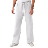 ComfortEase by Medline Pant Scrub 65% Polyester / 35% Cotton Unisex White Small Reversible 1 Pocket Each - 900XTQS-CM