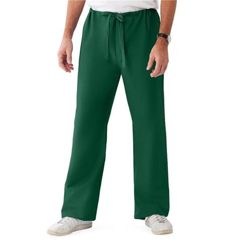 ComfortEase by Medline Pant Scrub 65% Polyester / 35% Cotton Unisex Evergreen 2XL Reversible Pckt Each - 900JEGXXL-CM
