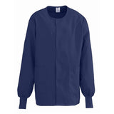 ComfortEase by Medline Jacket Warm-Up 65% Polyester / 35% Cotton ComfortEase Navy X-Small 2 Pockets Each - 8832JNTXS