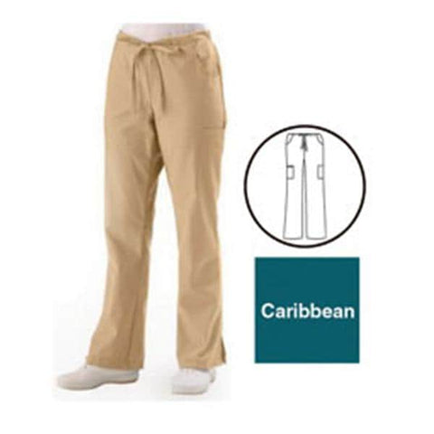 ComfortEase by Medline Pant Scrub 8865 Unisex 3X Large Caribbean Blue Each - 8865JCBXXXL