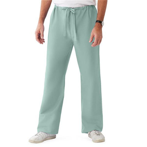 ComfortEase by Medline Pant Scrub 65% Polyester / 35% Cotton Unisex Seaspray Md Reversible 1 Pocket Each - 900JSSM-CM