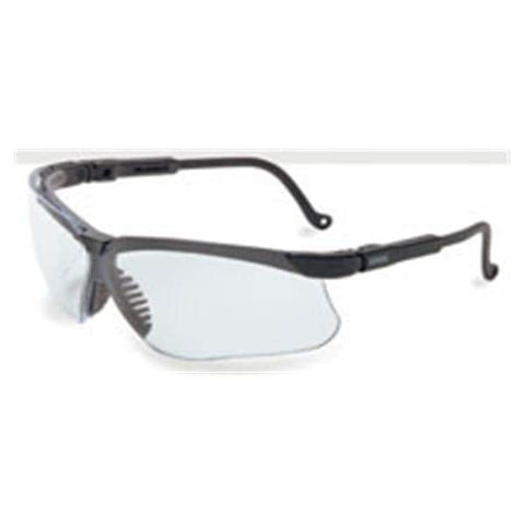 The Safety Zone LLC Glasses Safety Uvex Genesis Eachrth Frames Dual Wraparound Lens Black 10/CA - EU-S3200