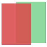 RED AND GREEN VINYL SHEETS