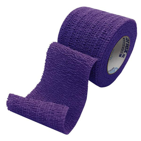 Andover Coated Products Bandage CoFlex 1"x5yd Compression Elastic Purple LF Non-Sterile 30/Case - 5100PU-030