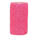 Andover Coated Products Bandage CoFlex 3"x5yd Compression Elastic Neon Pink Latex Non-Sterile 24/Case - 7300NP-024