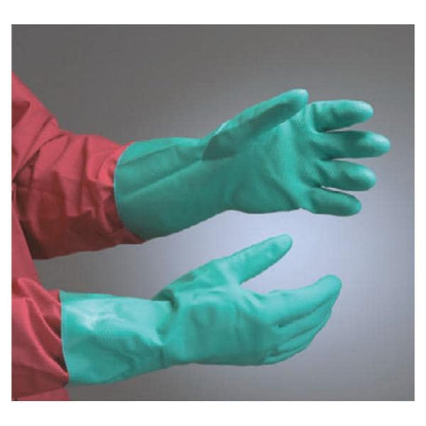 HPTC, Inc Gloves Utility Nitrile Latex-Free Medium Green X-Small - NUG1XS