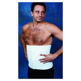 ES Medical Binder Compression Deluxe Adult Abdominal Cotton-Like Wht Sz 12 Large/X-Large Each - PP12B