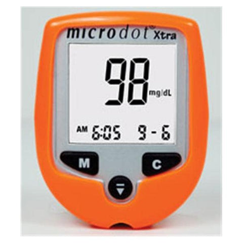 Cambridge Sensors USC, LLC. Microdot Xtra Glucose Meter For Profession ...