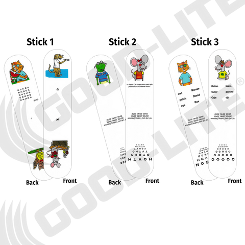 PATCH CAT FIXATION STICKS - SET OF 3