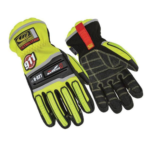 Ansell Healthcare Products LLC Gloves Extrication Barrier1 Kevlar / Flxbl Thrmplstc Rbr Sm Ylw/Blk 1/Pr - 327-08