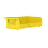 Akro Bin Storage AkroBins 10-7/8x16-1/2x5" Yellow Polymer With Label Holder 6/Case - Mils - 30255