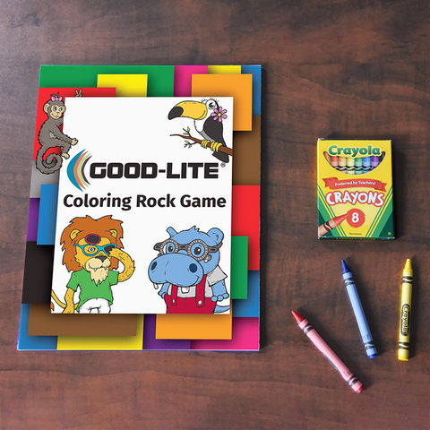GOOD-LITE EYE TEAM® COLORING ROCK GAME