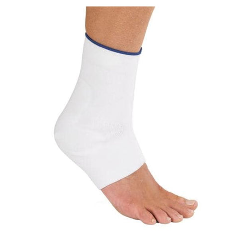 DJO, Inc Support Sleeve Procare Lites Visco Ank Elastic White Sz Md 8.5-9.5" Universal Each - 79-81465