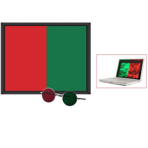 COMPUTER ANAGLYPH SCREEN FILTER