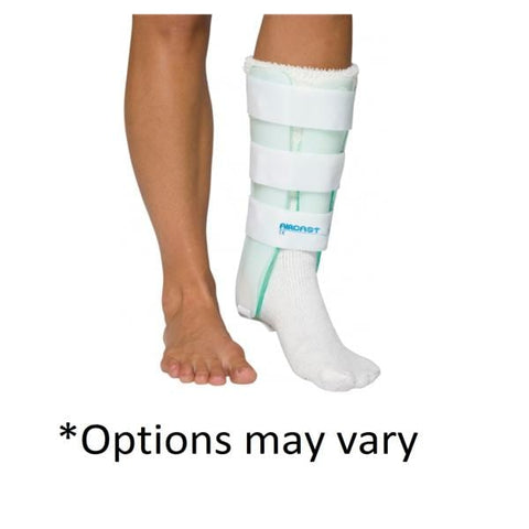 DJO, Inc Brace Fracture Aircast Stirrup Standard Leg Plastic White 15.5" Left Each - 03AL