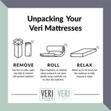 Veri Vinyl Foam Mattress - 38" x 74"
