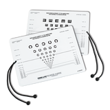 COMBINATION TUMBLING E/ LANDOLT C NEAR CARD